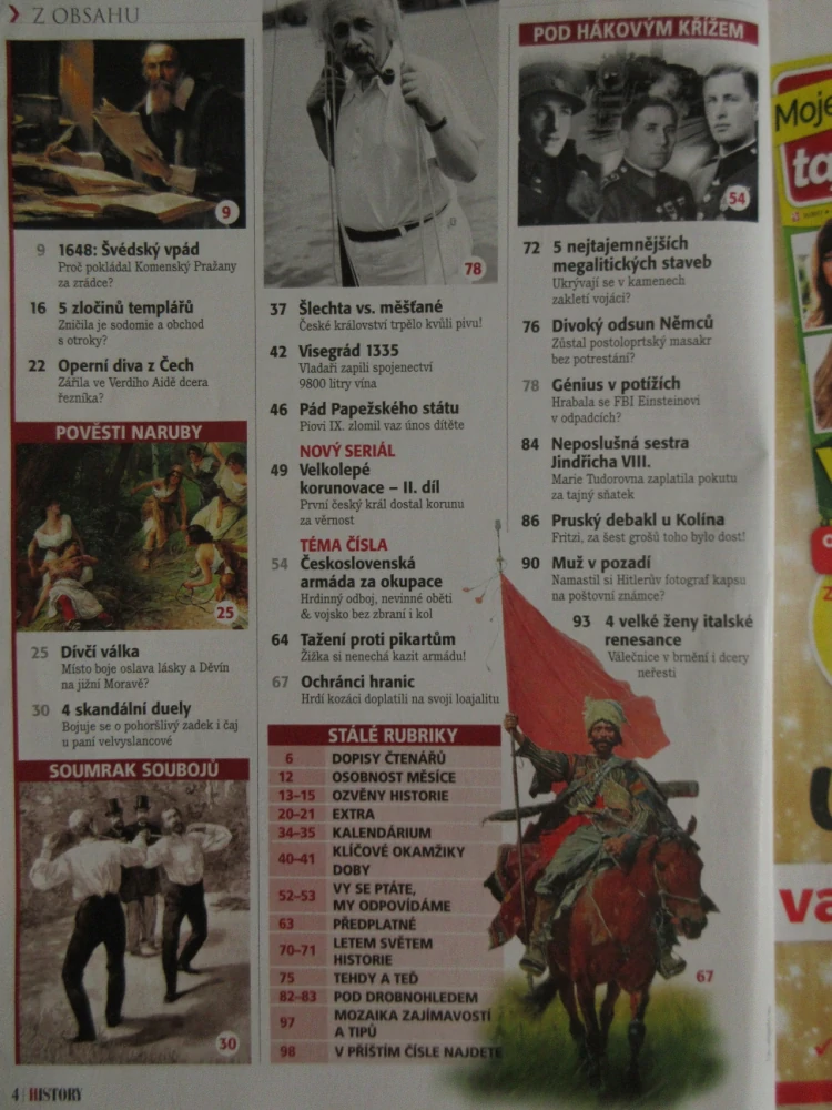 HISTORY REVUE 7/2017, ČASOPIS O HISTORII, ZKÁZA PYŠNÝCH TEMPLÁŘŮ - ZNIČILA JE SODOMIE A OBCHOD S OTROKY?