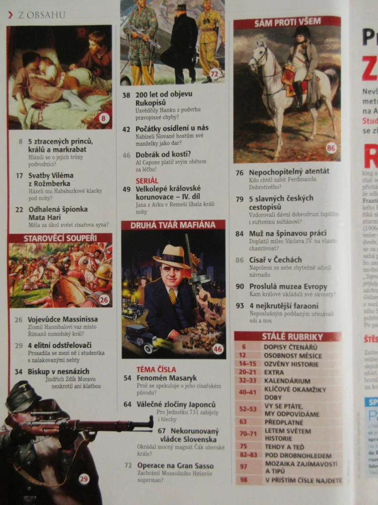 HISTORY REVUE 9/2017, ČASOPIS O HISTORII, ODHALENÁ ŠPIONKA MATA HARI