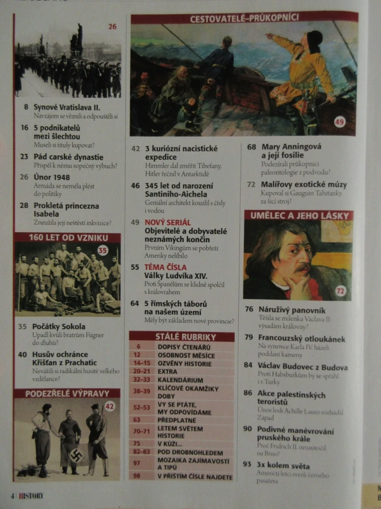 HISTORY REVUE 2/2022, ČASOPIS O HISTORII, STINNÁ TVÁŘ KRÁLE SLUNCE: PROVÁLČIL LUDVÍK XIV. BOHATSTVÍ FRANCIE?