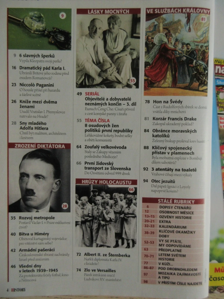 HISTORY REVUE 4/2022, ČASOPIS O HISTORII, DRAMATICKÝ KONEC KARLA I.: UCHRÁNILI JEHO RODINU BRITOVÉ PŘED OSUDEM ROMANOVCŮ?