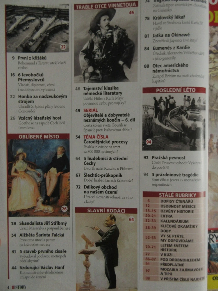 HISTORY REVUE 7/2022, ČASOPIS O HISTORII, NEJVĚTŠÍ ČARODĚJNICKÉ PROCESY: POSLALA INKVIZICE NA SMRT AŽ 500 000 NEVINNÝCH?