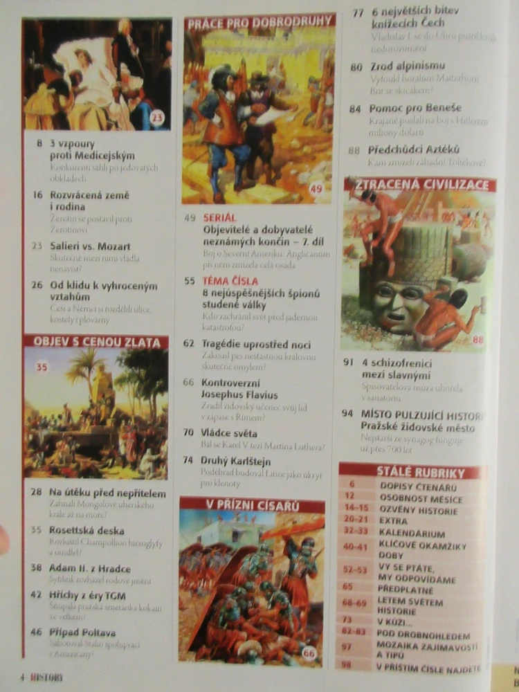 HISTORY REVUE 8/2022, ČASOPIS O HISTORII, 8 NEJÚSPĚŠNĚJŠÍCH ŠPIONŮ STUDENÉ VÁLKY