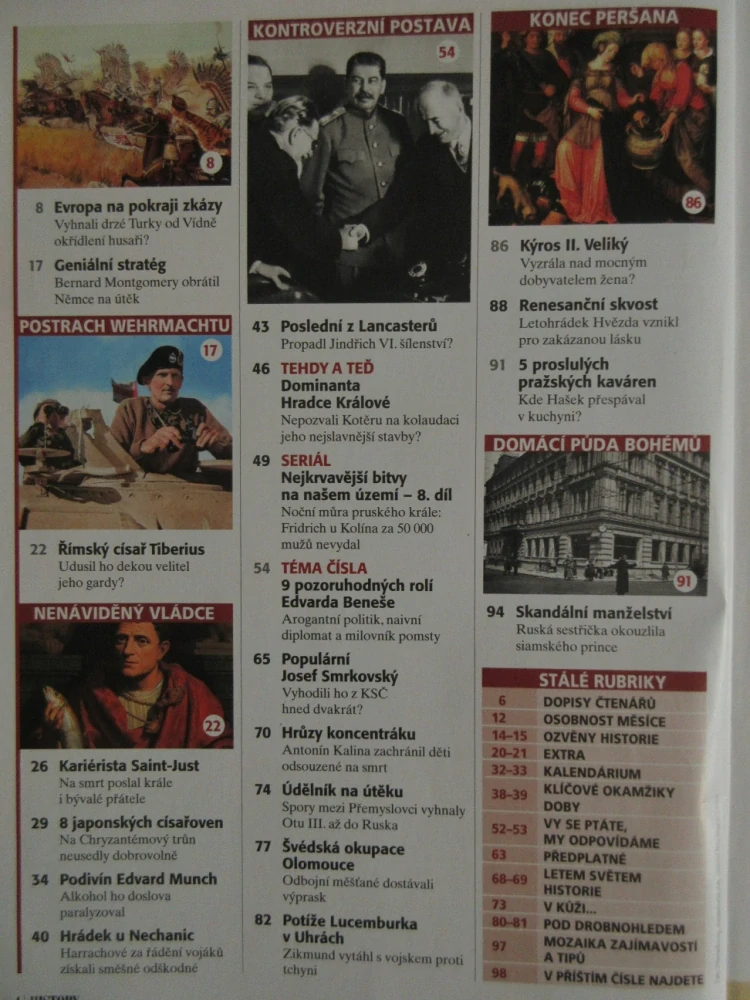 HISTORY REVUE 9/2023, ČASOPIS O HISTORII, EVROPA NA POKRAJI ZKÁZY: VYHNALI DRZÉ TURKY OKŘÍDLENÍ HUSAŘI?