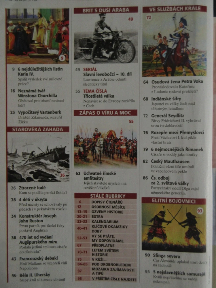 HISTORY REVUE 10/2025, ČASOPIS O HISTORII, NEZNÁMÁ TVÁŘ WINSTONA CHURCHILLA