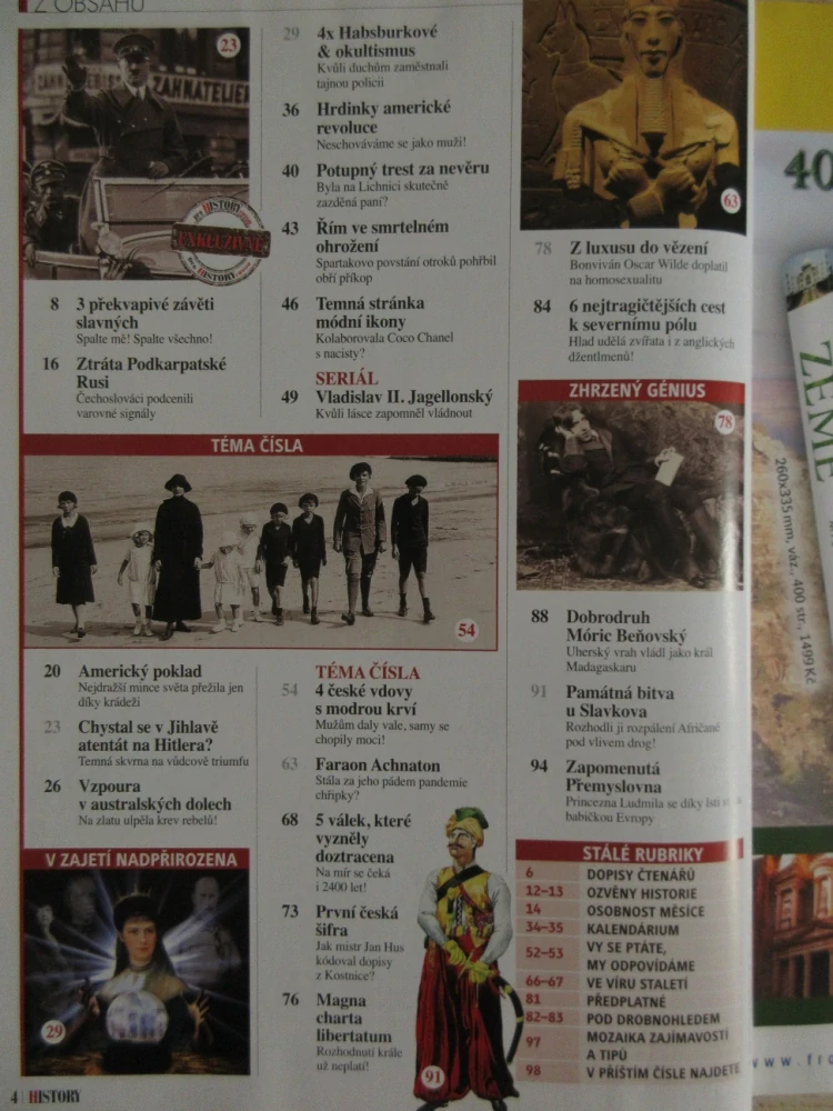 HISTORY REVUE 12/2009, ČASOPIS O HISTORII, ŠIFRA MISTRA JANA HUSA: Z KOSTNICE POSÍLAL DŮMYSLNĚ ZAKÓDOVANÉ ZPRÁVY!