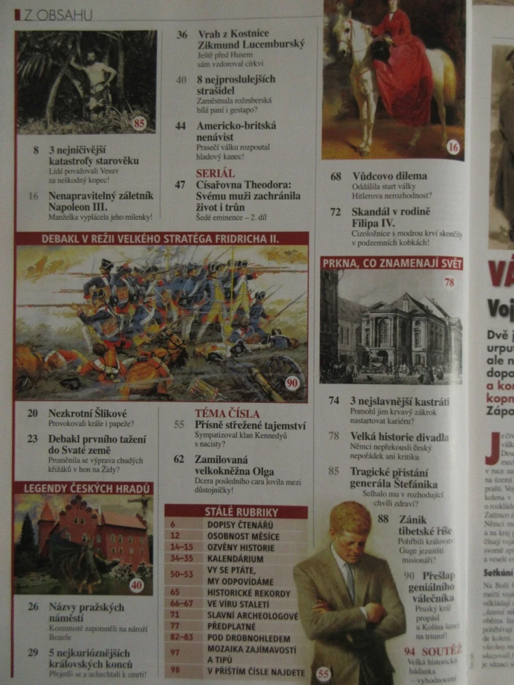 HISTORY REVUE 12/2010, ČASOPIS O HISTORII, PŘÍSNĚ STŘEŽENÉ TAJEMSTVÍ: SYMPATIZOVAL KLAN KENNEDYŮ S NACISTY?