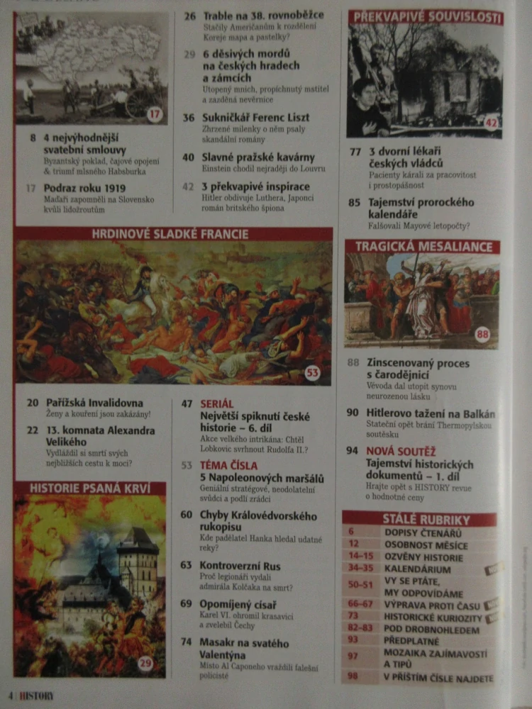 HISTORY REVUE 2/2012, ČASOPIS O HISTORII, 13. KOMNATA ALEXANDRA VELIKÉHO: VYDLÁŽDIL SI SMRTÍ SVÝCH NEJBLIŽŠÍCH CESTU K MOCI?