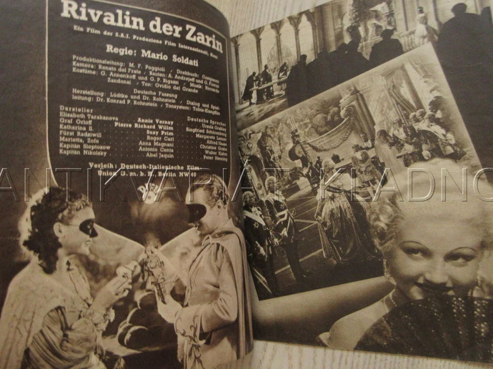 TARAKANOVA, A. VERNAY, S. PRIM, R. CARL, FILM IT/FR, FILM KURIER VBŠ Č. 2984