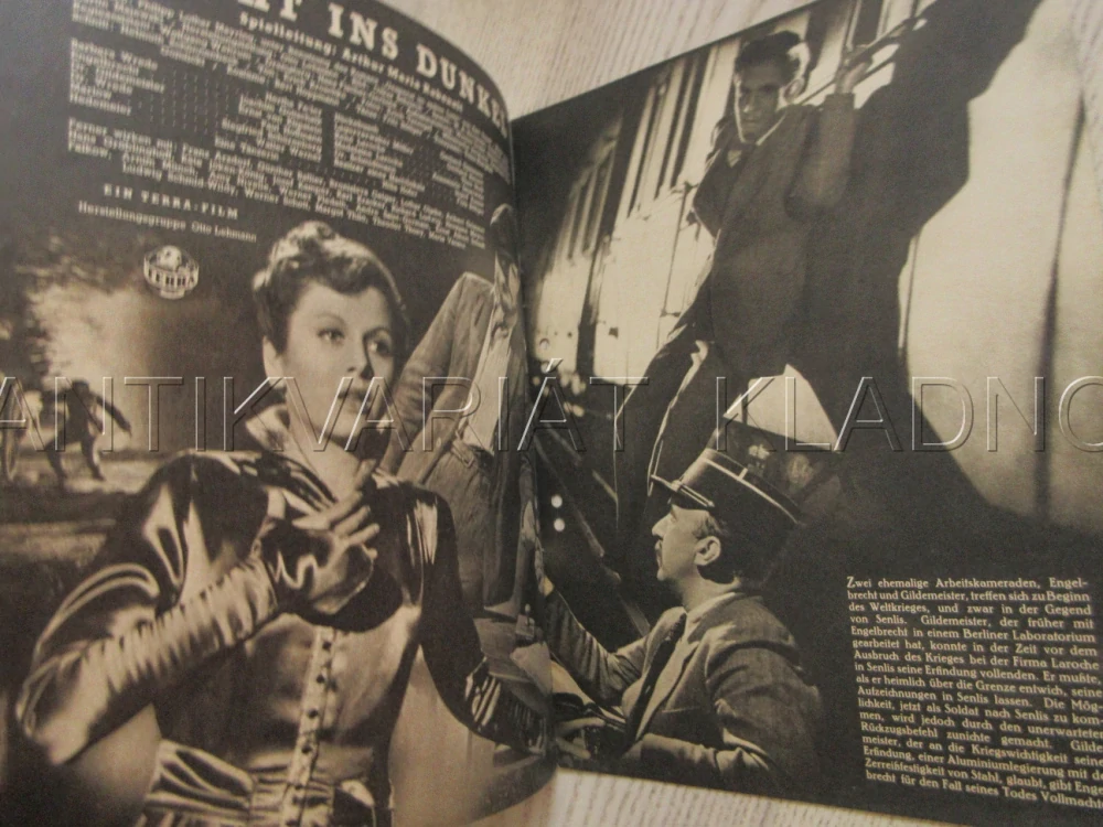 FLUCHT INS DUNKEL, J. GOTTSCHALK, P. HOFFMANN, W. WERNER, FILM NĚM. ŘÍŠE, FILM KURIER VBŠ Č. 2997