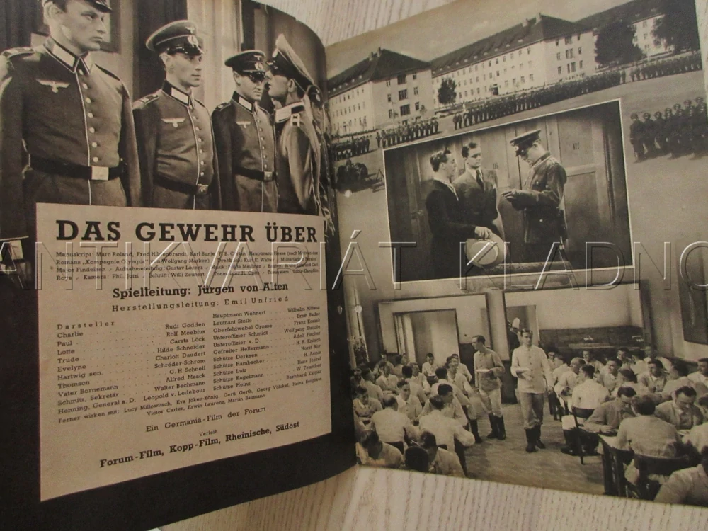 DAS GEWEHR ÜBER, R. GODDEN, R. MOEBIUS, H. SCHNEIDER, FILM NĚM. ŘÍŠE, FILM KURIER VBŠ Č. 3027