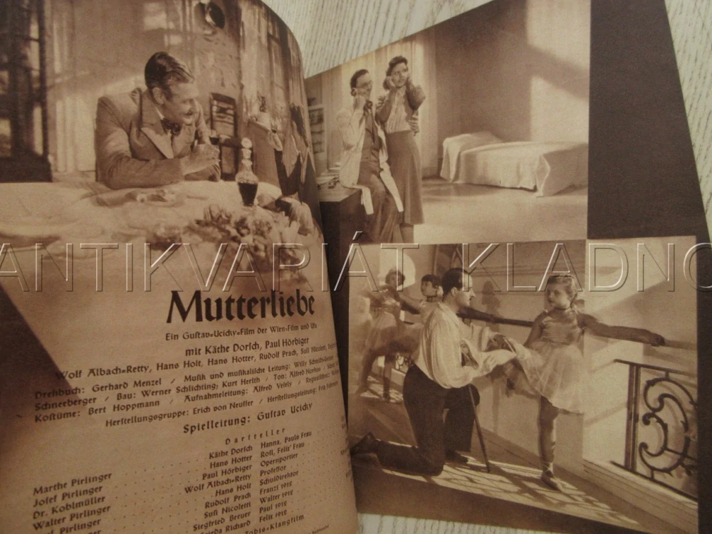 LÁSKA ZE VŠECH NEJVĚTŠÍ, P. HÖRBIGER, K. DORICH, H. HOTTER, FILM NĚM. ŘÍŠE, FILM KURIER VBŠ Č. 3041