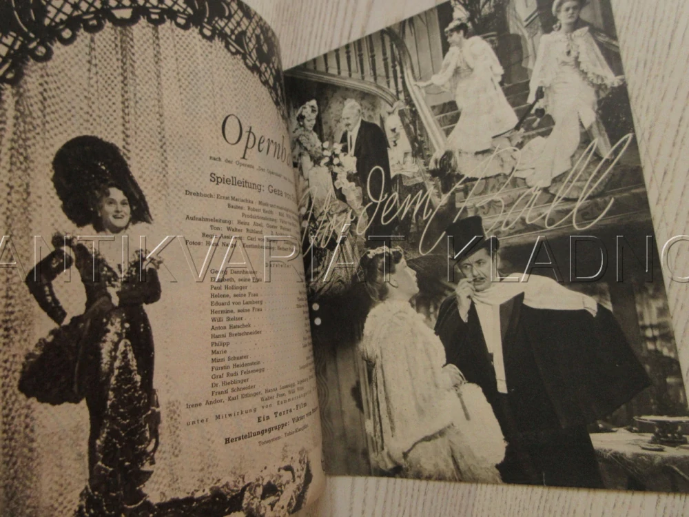 PLES V OPEŘE, P. HÖRBIGER, M. HARELL, T. LINGEN, FILM NĚM. ŘÍŠE, FILM KURIER VBŠ Č. 3053
