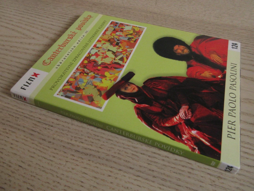 CANTERBURSKÉ POVÍDKY, P. P. PASOLINI, DVD FILM