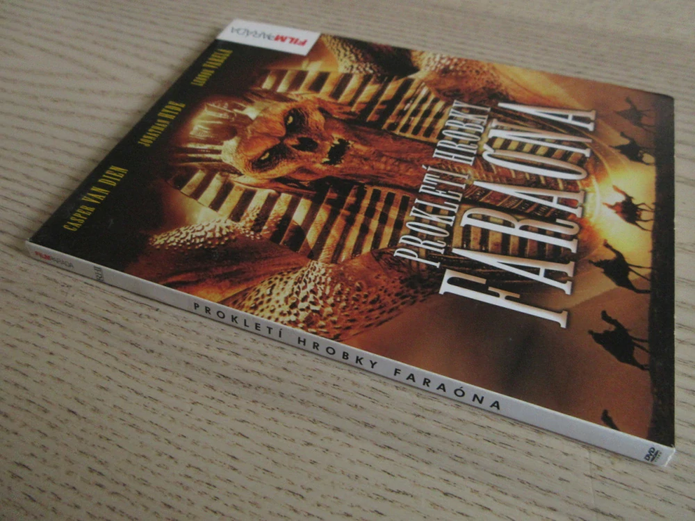 PROKLETÍ HROBKY FARAÓNA, C. VAN DIEN, L. VARELA, DVD FILM