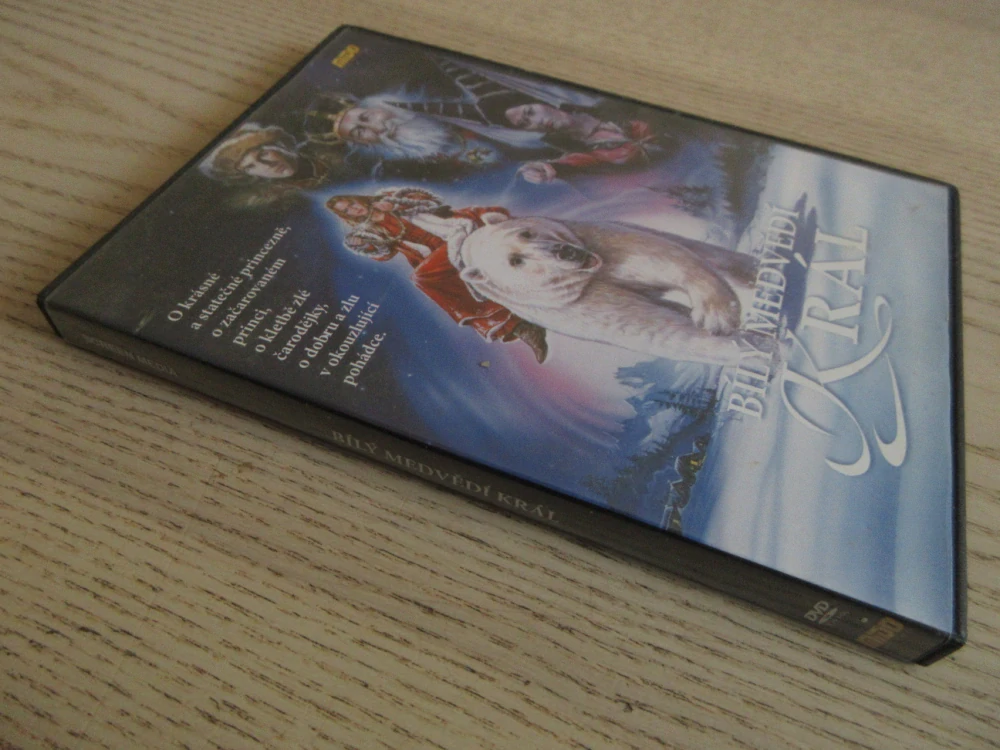 BÍLÝ MEDVĚDÍ KRÁL, DVD FILM