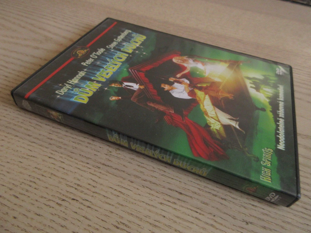 DŮM VSELÝCH DUCHŮ, D. HANNAH, P. O'TOOLE, DVD FILM