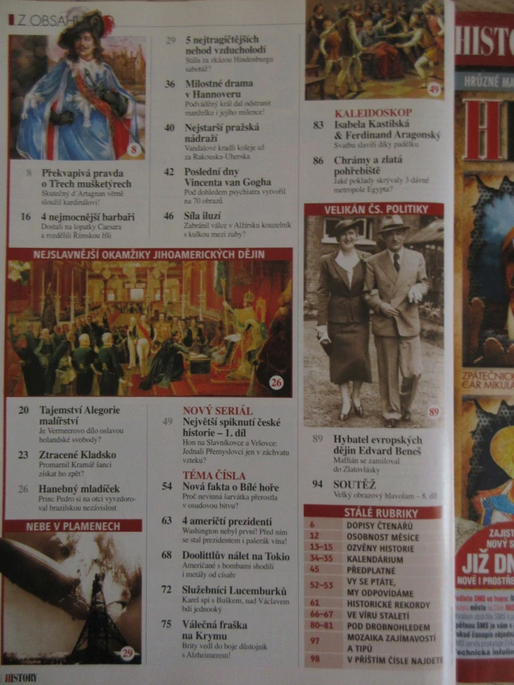 HISTORY REVUE 9/2011, ČASOPIS O HISTORII, PROČ NEVINNÁ ŠARVÁTKA NA BÍLÉ HOŘE PŘEROSTLA V OSUDOVOU BITVU?