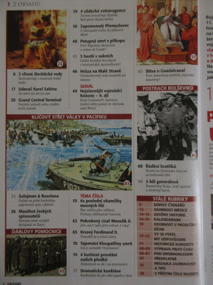 HISTORY REVUE 2/2013, ČASOPIS O HISTORII, SPÁCHALA SKUTEČNĚ KLEOPATRA SEBEVRAŽDU?