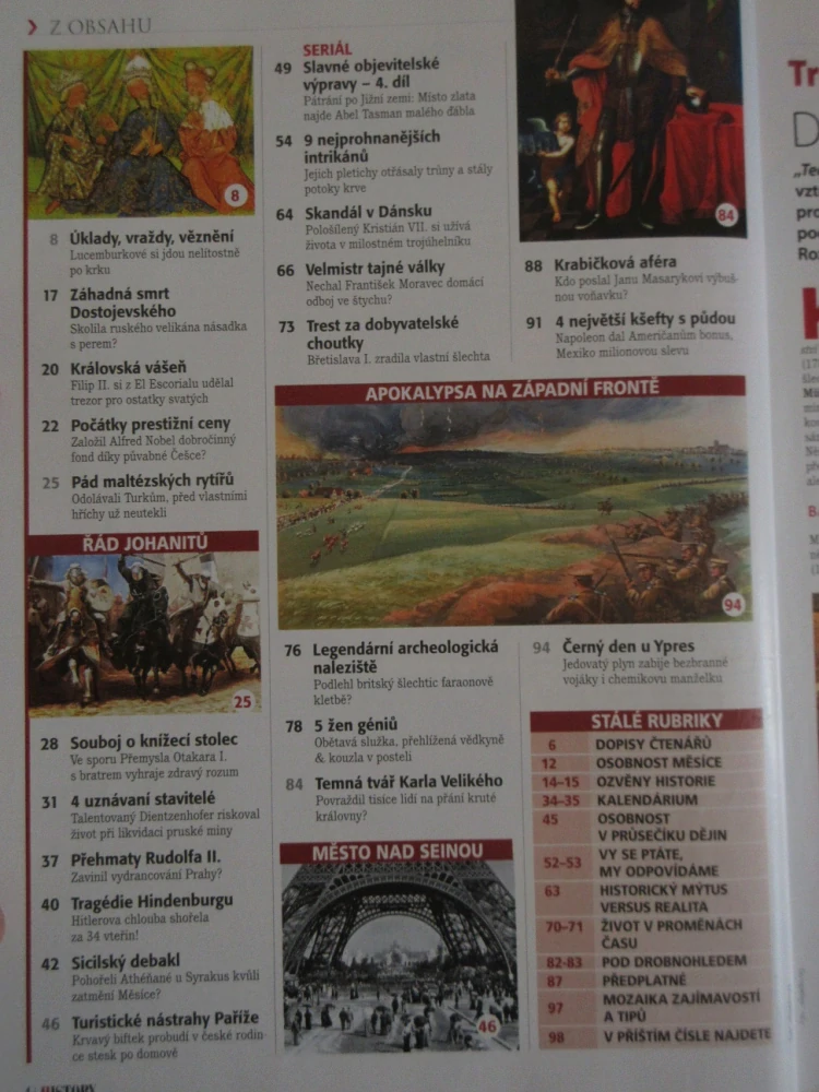 HISTORY REVUE 5/2014, ČASOPIS O HISTORII, 9 NEJPROLHANĚJŠÍCH INTRIKÁNŮ, KTEŘÍ OTŘÁSALI TRŮNY A TEKLA KVŮLI NIM KREV