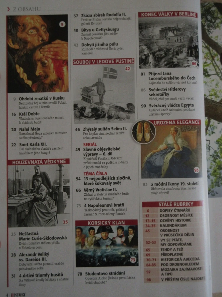HISTORY REVUE 7/2014, ČASOPIS O HISTORII, 13 NEJPODLEJŠÍCH ZLOČINŮ KTERÉ ŠOKOVALY SVĚT