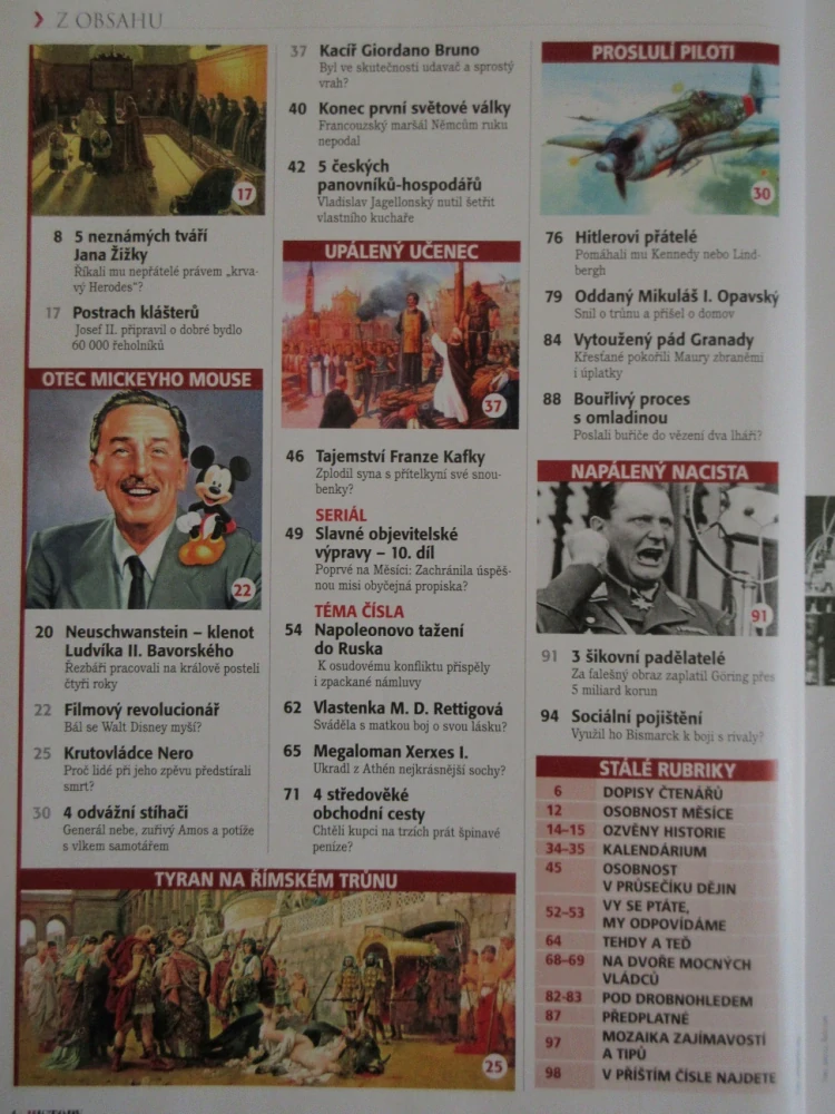 HISTORY REVUE 11/2014, ČASOPIS O HISTORII, 5 NEZNÁMÝCH TVÁŘÍ JANA ŽIŽKY