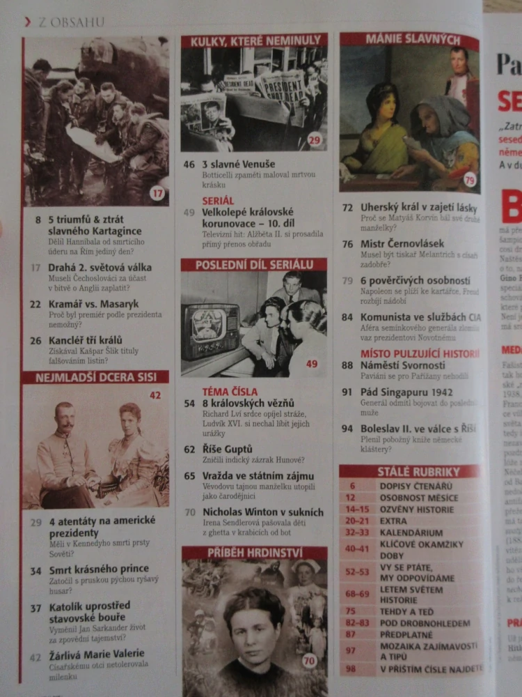 HISTORY REVUE 3/2018, ČASOPIS O HISTORII, HANNIBAL PŘED BRANAMI