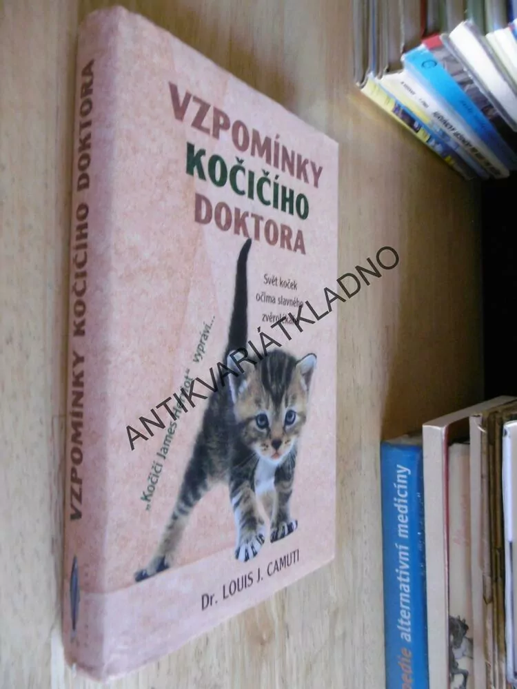 VZPOMÍNKY KOČIČÍHO DOKTORA, LOUIS J. CAMUTI, SVĚT KOČEK, KOČKA, **an