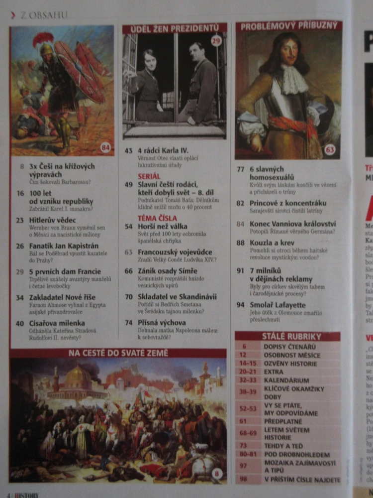 HISTORY REVUE 11/2018, ČASOPIS O HISTORII, 100 LET OD VZNIKU ČESKOSLOVENSKA, ZABRÁNIL KAREL I. SVOU ABDIKACÍ MASAKRU?
