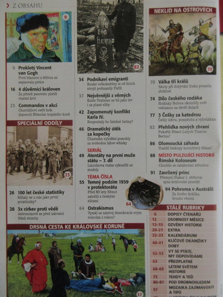 HISTORY REVUE 10/2019, ČASOPIS O HISTORII, TRAGICKÝ PODZIM 1939 V PROTEKTORÁTU