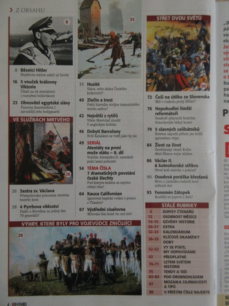 HISTORY REVUE 11/2019, ČASOPIS O HISTORII, PROKLETÁ RODINA KRÁLOVNY VIKTORIE