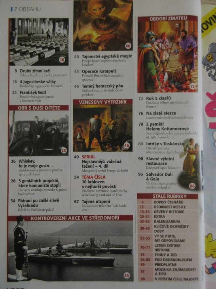 HISTORY REVUE 7/2020, ČASOPIS O HISTORII, 10 KRÁLOVEN S NEJHORŠÍ POVĚSTÍ