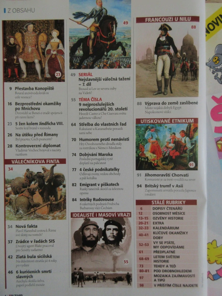 HISTORY REVUE 10/2020, ČASOPIS O HISTORII, 9 NEJŠÍLENĚJŠÍCH REVOLUCIONÁŘŮ 20. STOLETÍ