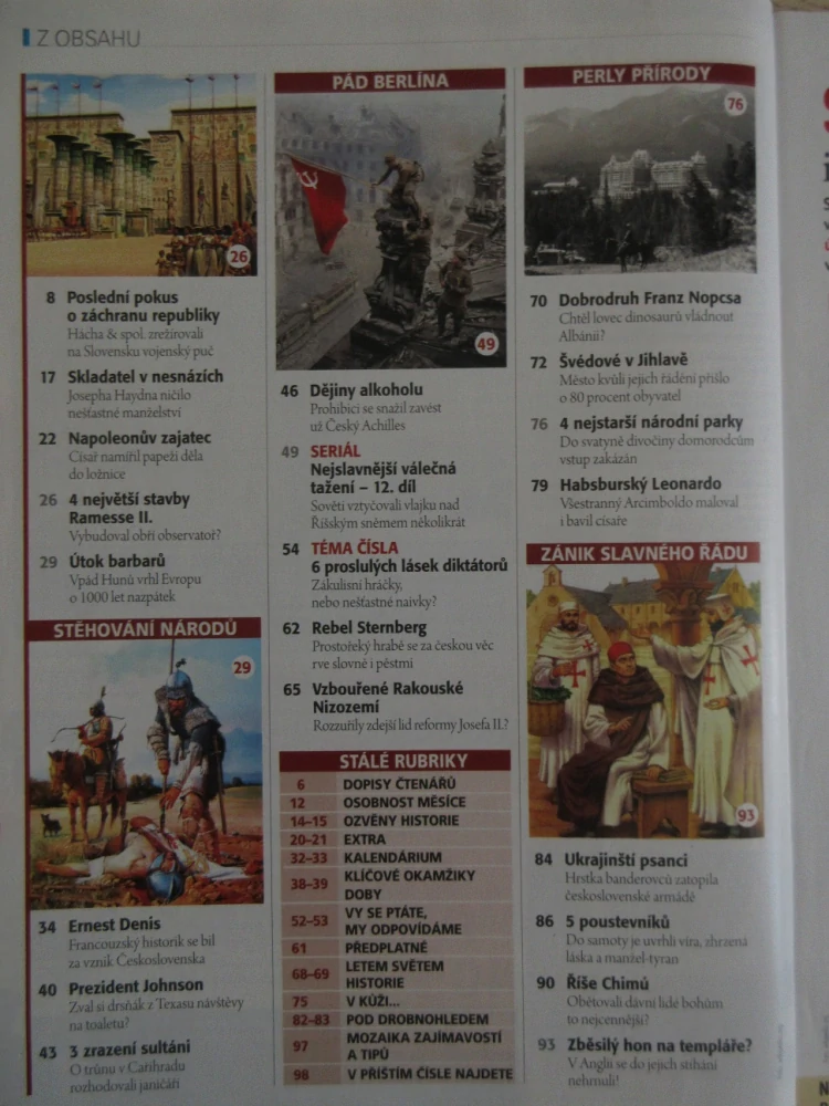 HISTORY REVUE 3/2021, ČASOPIS O HISTORII, NEJPROSLULEJŠÍ MILENKY DIKTÁTORŮ