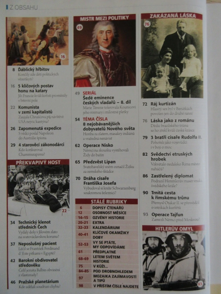 HISTORY REVUE 11/2021, ČASOPIS O HISTORII, 8 NEJOBÁVANĚJŠÍCH DOBYVATELŮ NOVÉHO SVĚTA