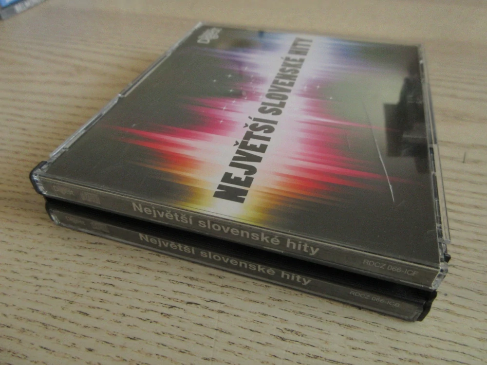 NEJVĚTŠÍ SLOVENSKÉ HITY, 3X CD HUDBA