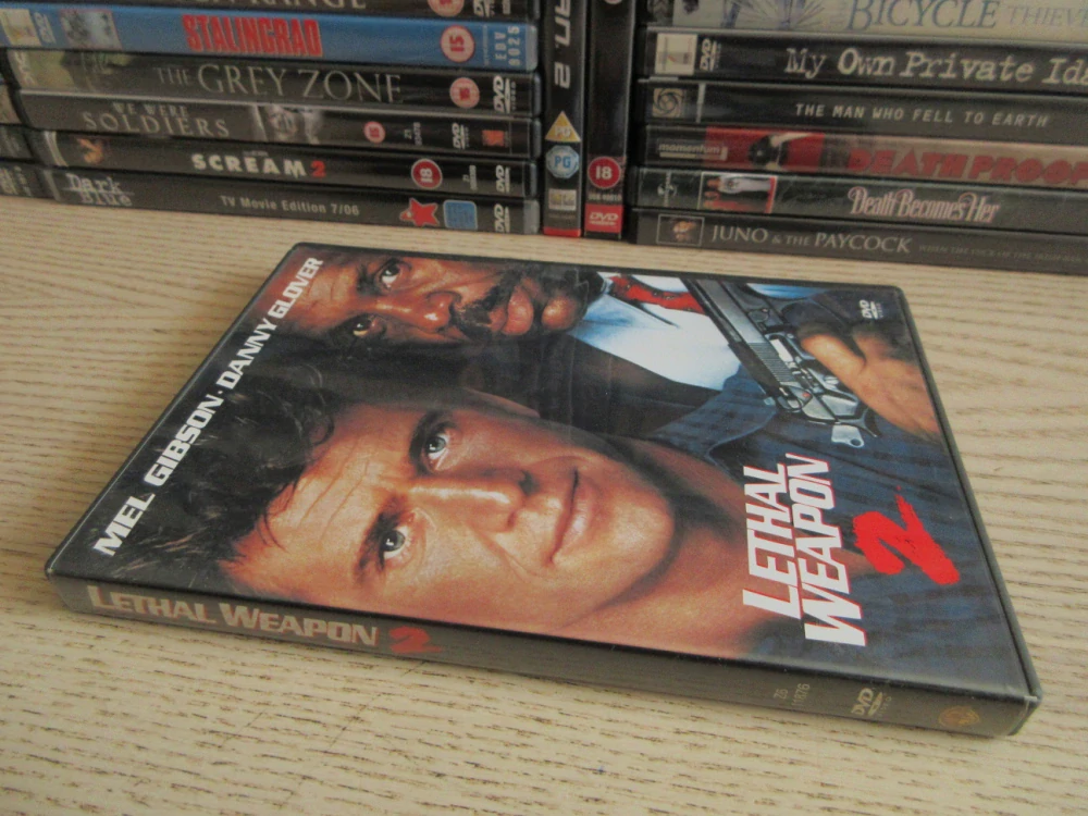 SMRTONOSNÁ ZBRAŇ 2, M. GIBSON, D. GLOVER, GB OBAL, ČESKÉ TITULKY, DVD FILM