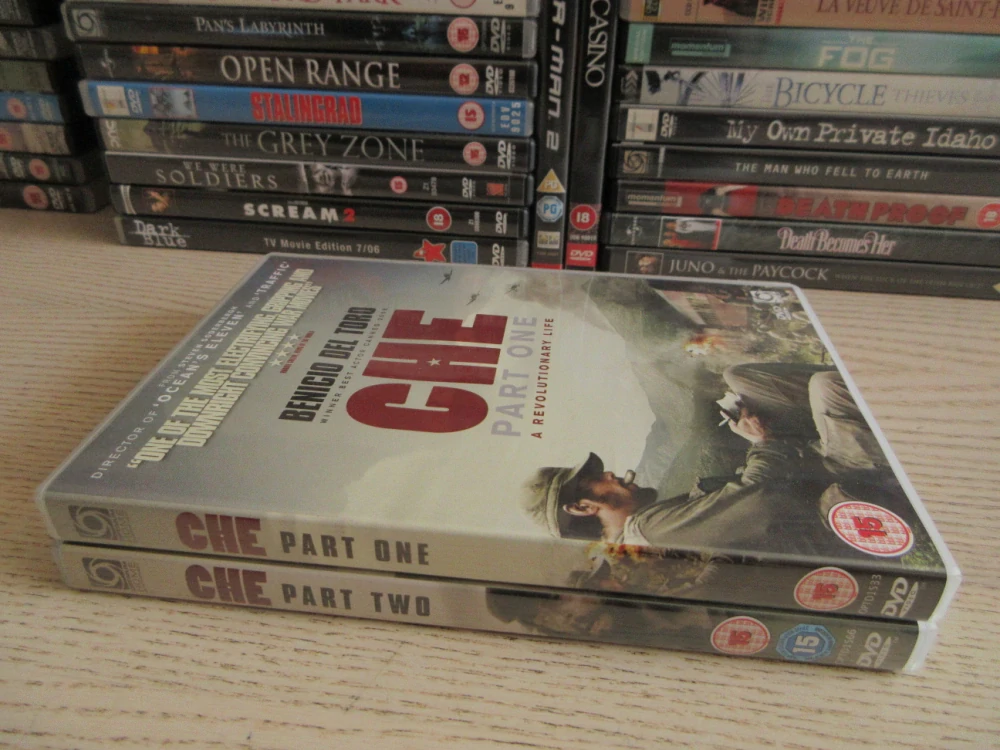 CHE GUEVARA, S. SODERBERGH, GB OBAL, 2X ČESKÉ DVD FILM
