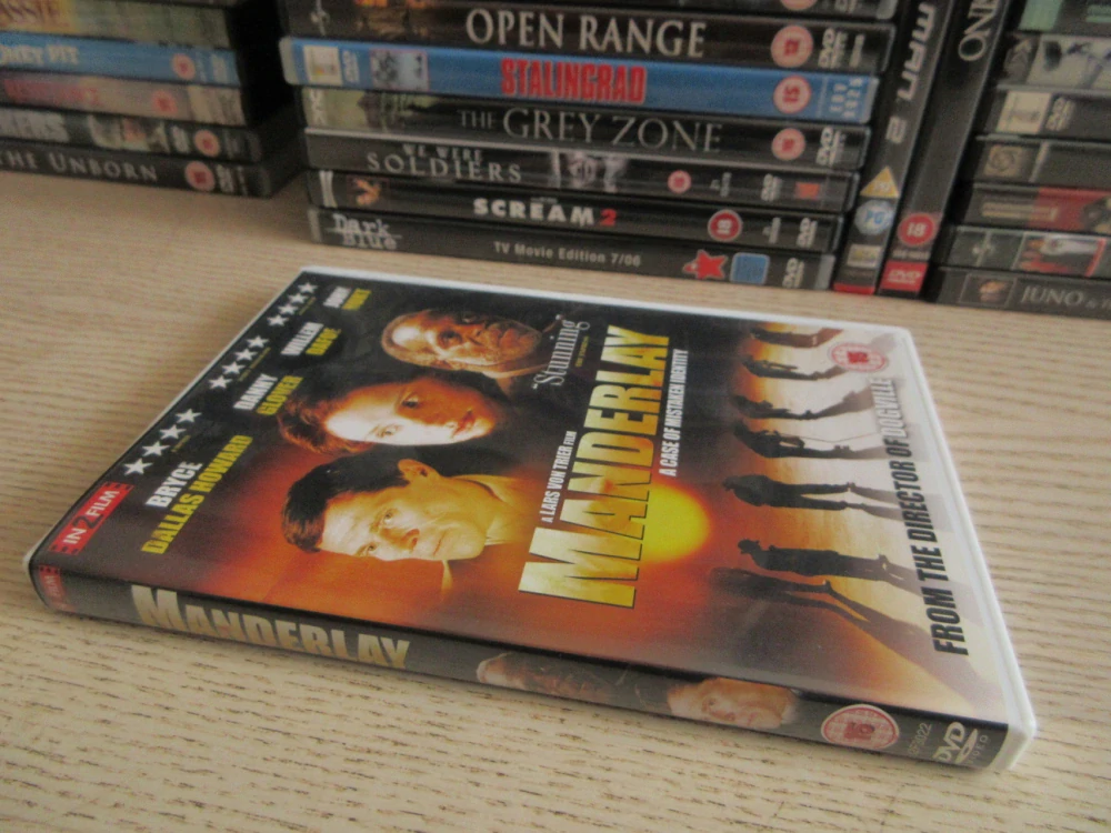 MANDERLAY, D. GLOVER, W. DAFOE, GB OBAL, ČESKÉ DVD FILM