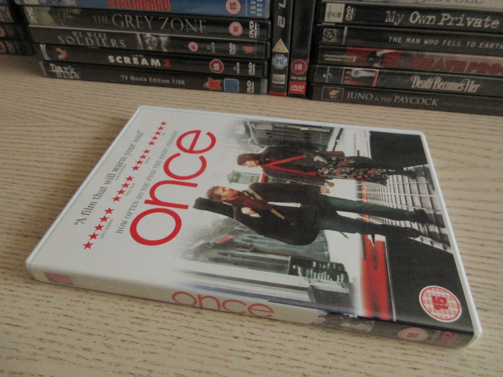 ONCE, M. IRGLOVÁ, G. HANSARD, GB OBAL, ČESKÉ DVD FILM