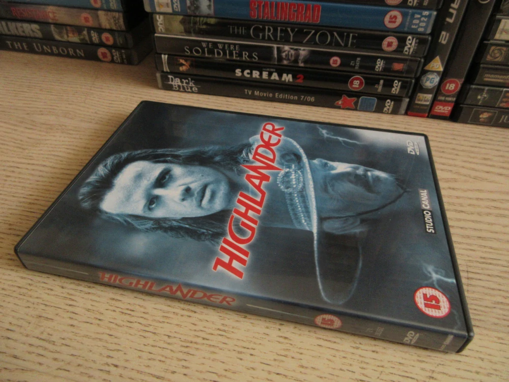 HIGHLANDER, CH. LAMBERT, R. HART, C. BROWN, GB OBAL, ČESKÉ DVD FILM