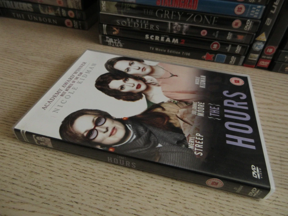 HODINY, M. STREEP, J. MOORE, N. KIDMAN, GB OBAL, ČESKÉ DVD FILM