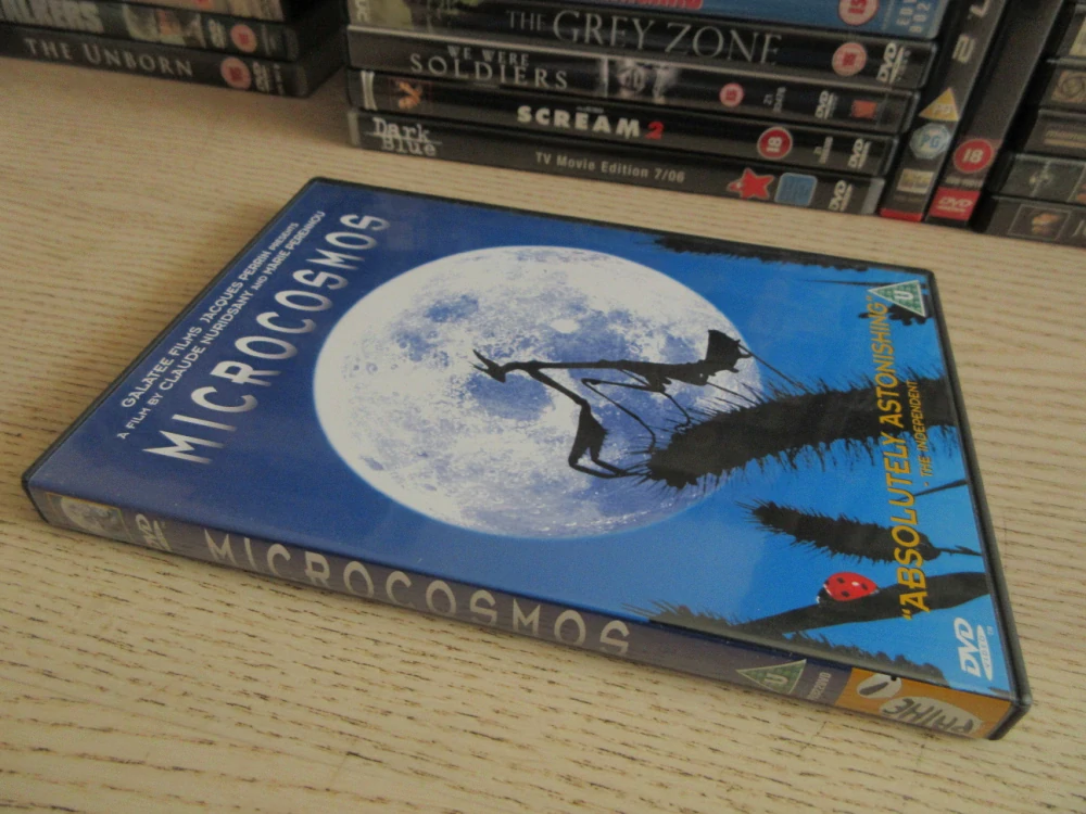 MICROCOSMOS, GB OBAL, ČESKÉ DVD FILM