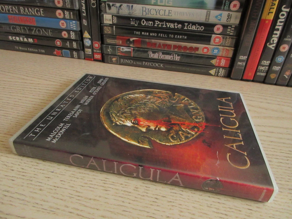 CALIGULA, M. MCDOWELL, H. MIRREN, GB OBAL, ČESKÁ VERZE, 4X DVD FILM