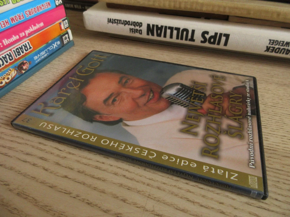 KAREL GOTT, NEJVĚTŠÍ ROZHLASOVÉ ŠLÁGRY, CD HUDBA