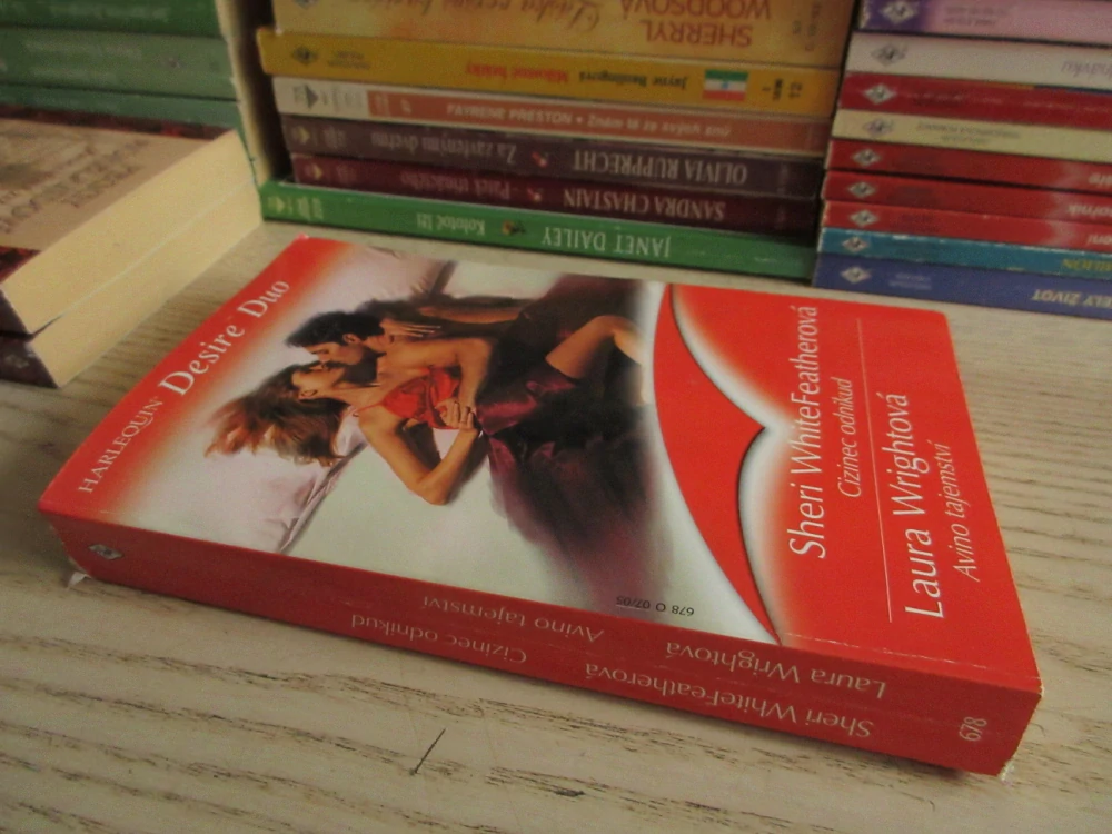 CIZINEC ODNIKUD, SHERI WHITEFEATHEROVÁ, AVINO TAJEMSTVÍ, LAURA WRIGHTOVÁ, **an