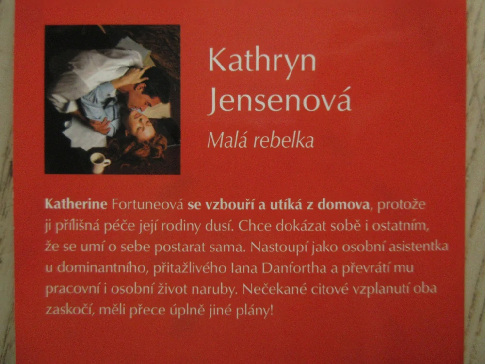 MALÁ REBELKA, KATHRYN JENSENOVÁ, **an