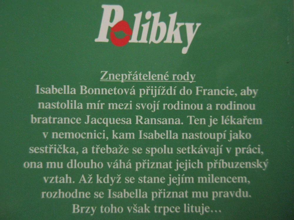 ZNEPŘÁTELENÉ RODY, LILIAN DARCYOVÁ, **an