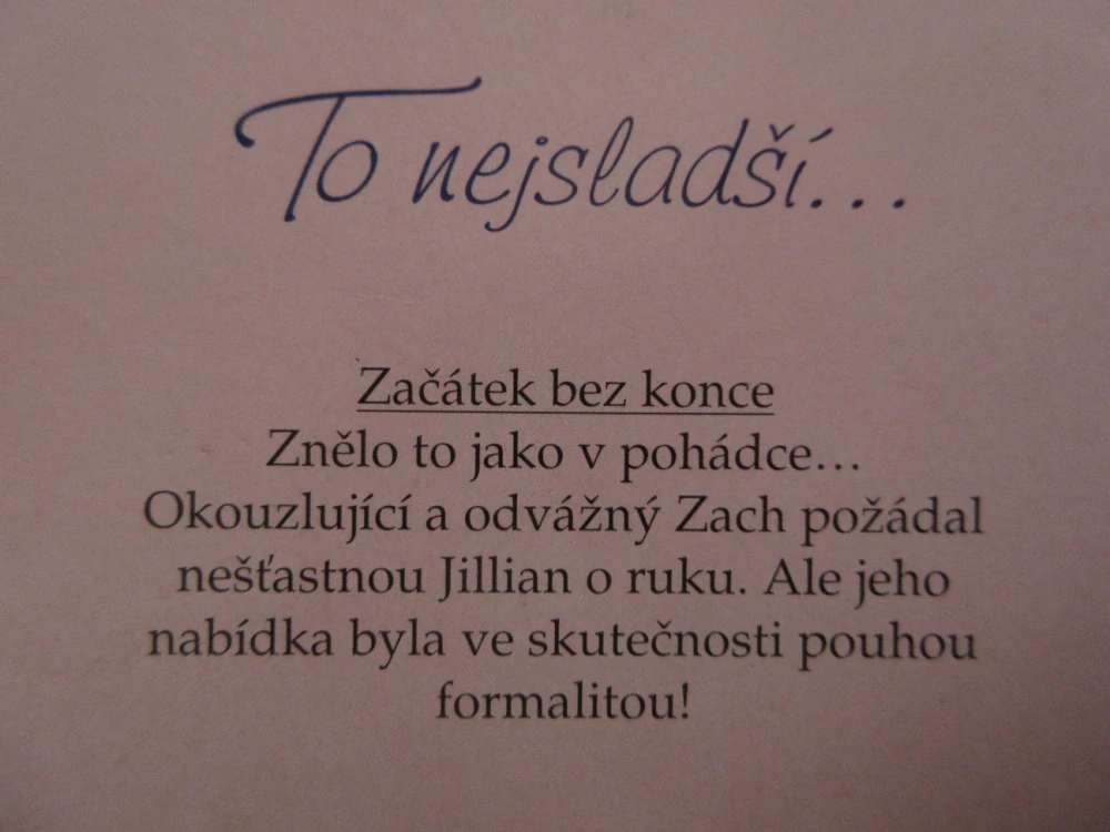 ZAČÁTEK BEZ KONCE, ARLENE JAMESOVÁ, **an