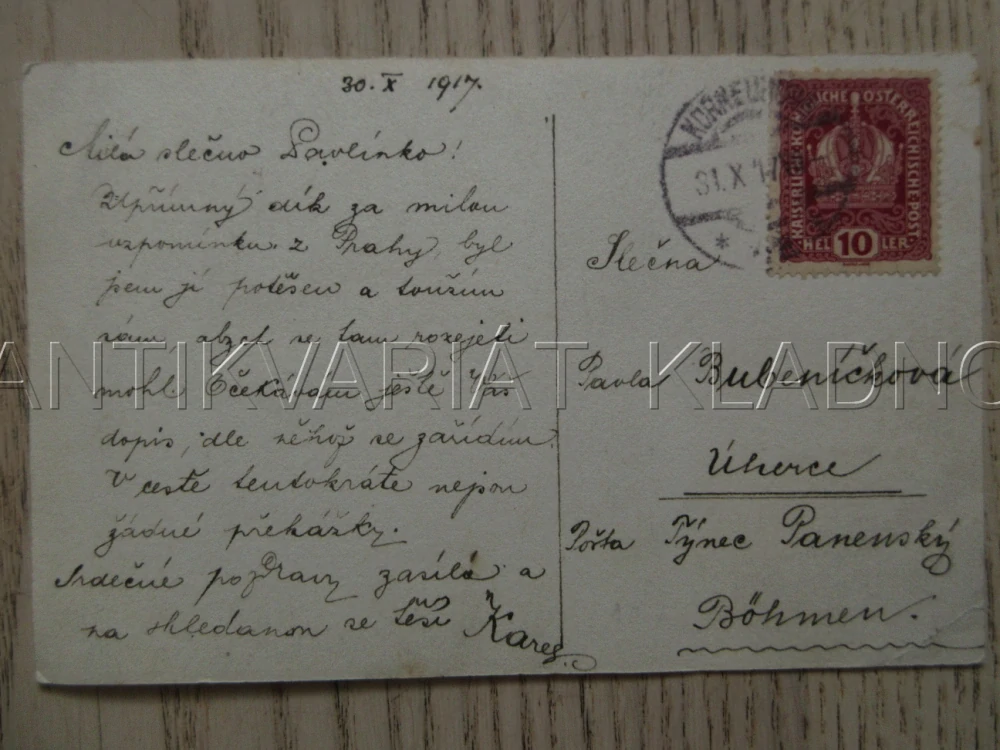 ŽENA, MUŽ, PÁR, POLE, POHLEDNICE 1638