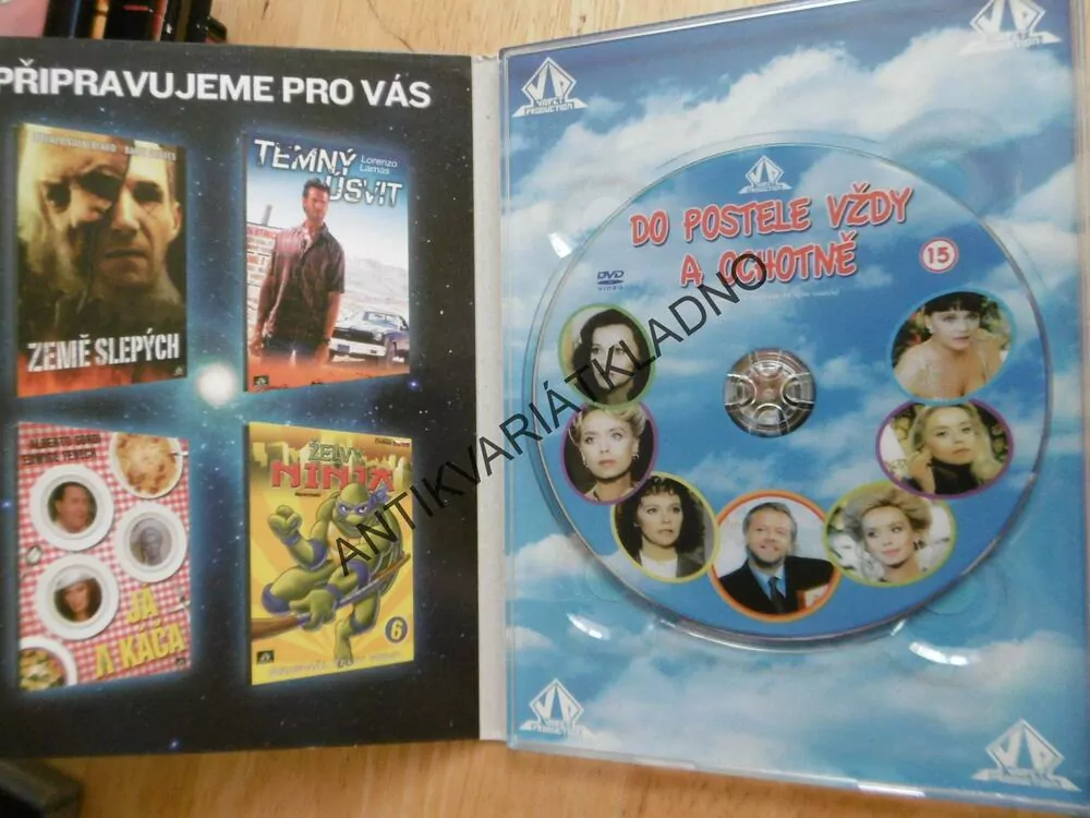DO POSTELE VŽDY A OCHOTNĚ, DVD FILM